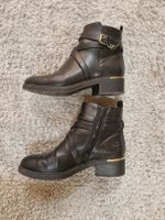 Ankle Boots/Stiefeletten Schwarz, Gr. 39
