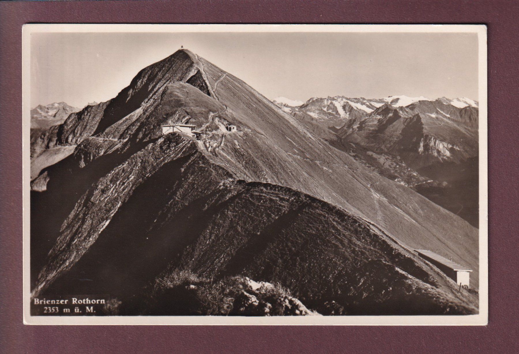 Ansichtskarten: BRIENZER ROTHORN – Gebraucht aus Pully von nicecards