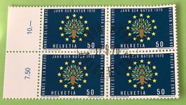 4 er Block Nr.489 mit Vollstempel Bern