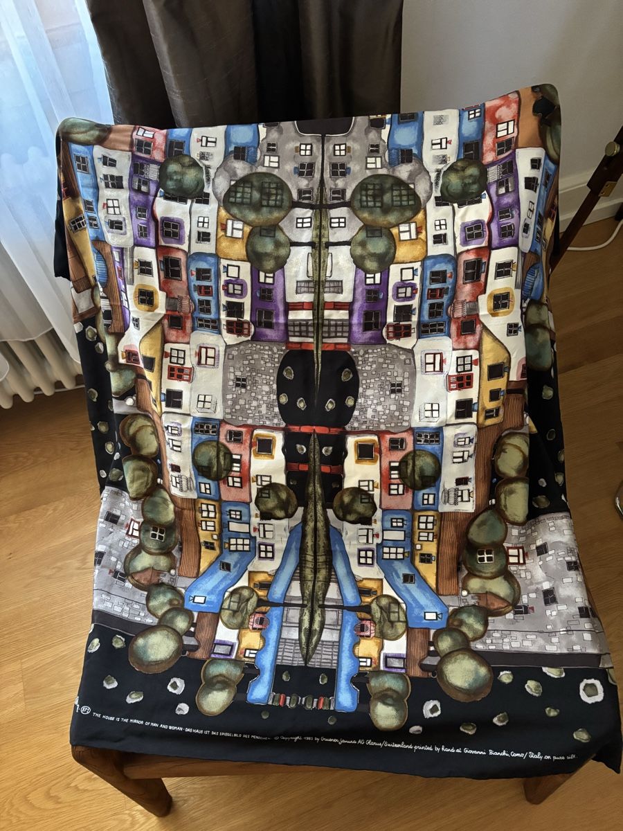 Foulard & Sciarpe: Hundertwasser  foulard – Usato da Zürich venduto da BredaB