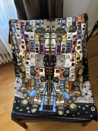 Hundertwasser  foulard