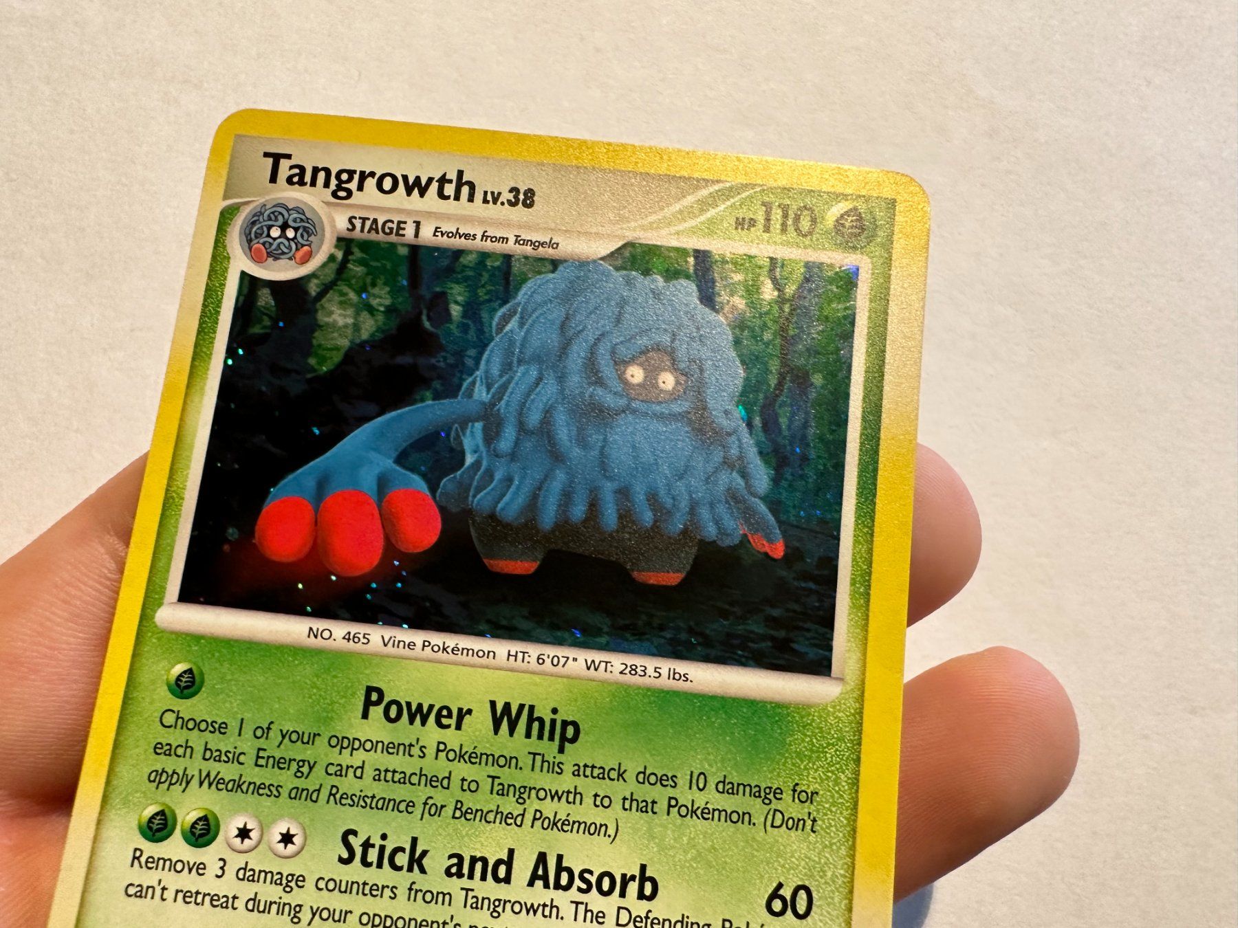 Pokémon Carte collezionabili: Tangrowth holo D&P Great Encounters EN – Usato da Hagendorn venduto da Pokecollectorch 2