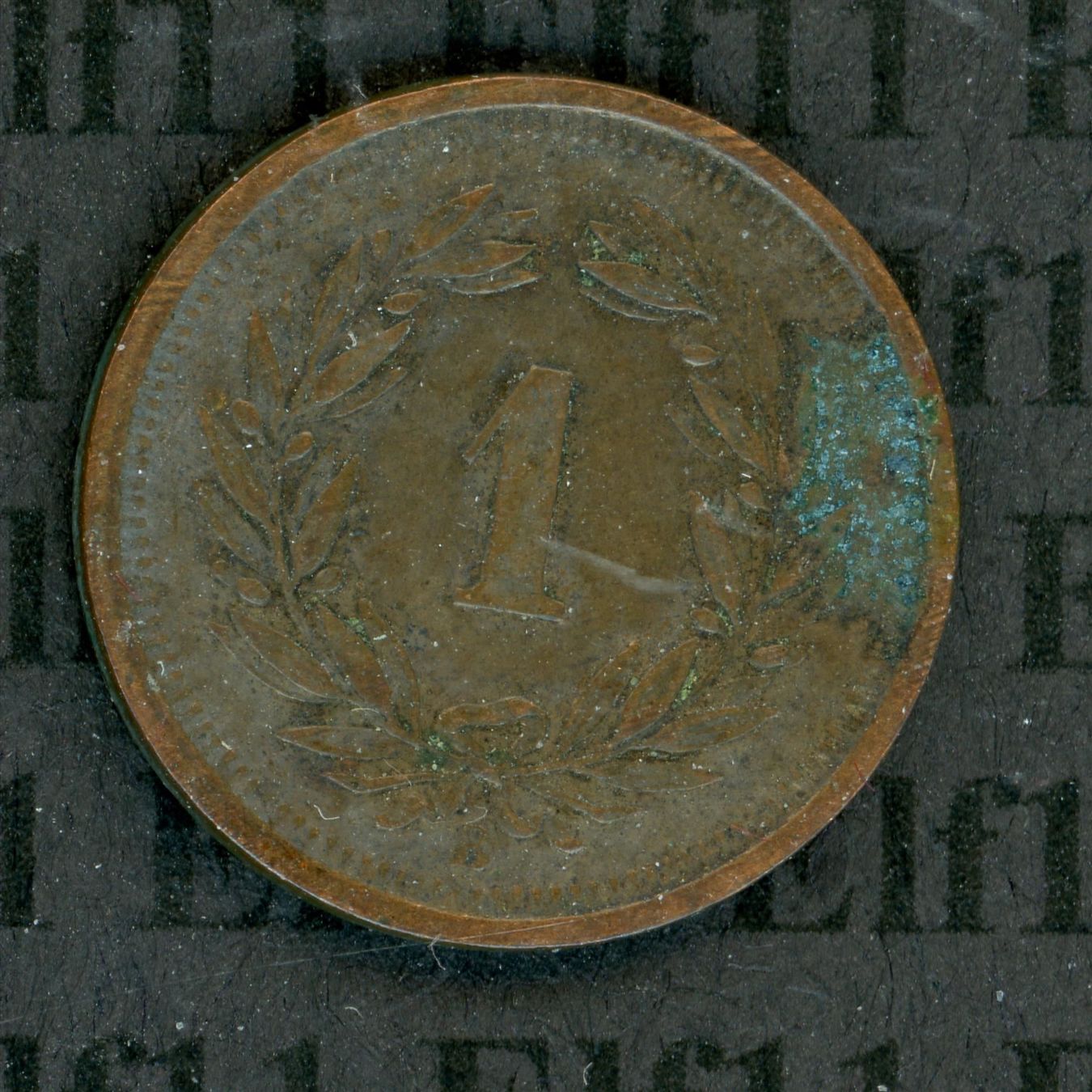 Tutti le monete: CHF___0.01 1937 ss-vz 1 Rappen – Usato da Widnau venduto da Elf11 1