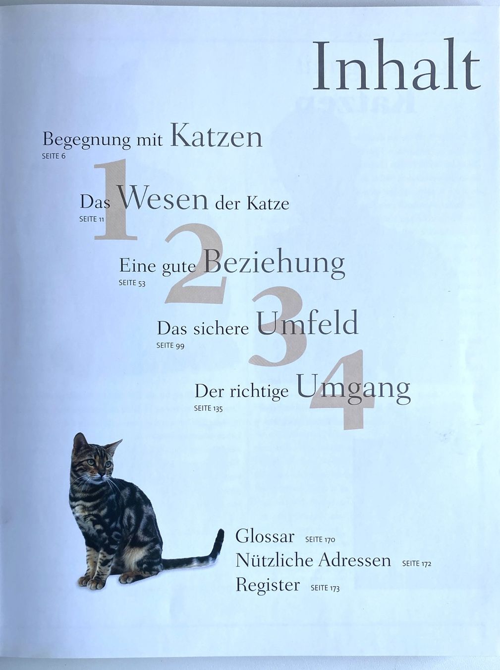 Bücher: Die KATZE - Verhalten. Erziehung. Pflege – Gebraucht aus Hünenberg von Ecila 1