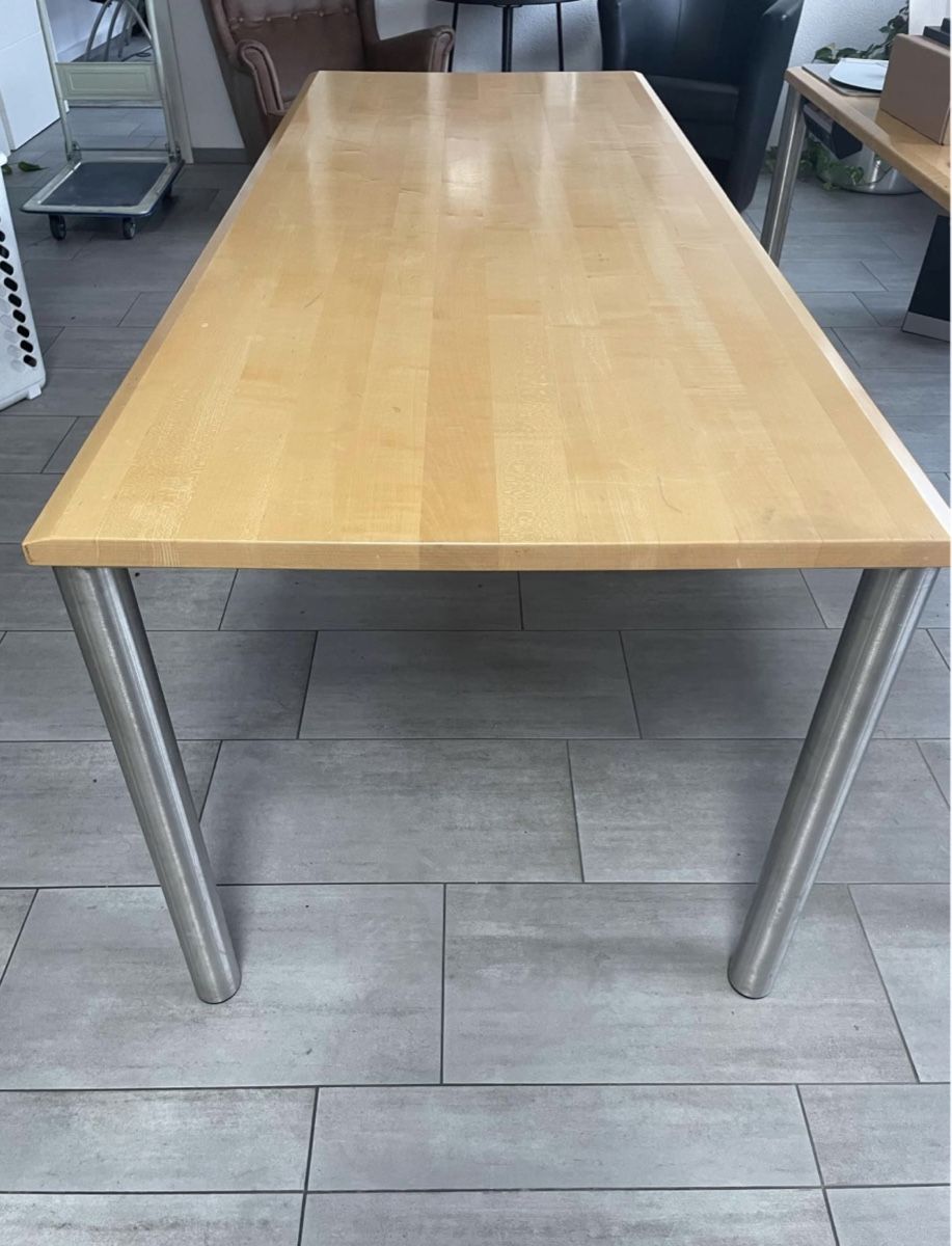 Tische: Grosser Esstisch / Bürotisch aus Holz – Gebraucht aus Liestal von EL_RA94 2
