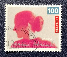 Nr.1367 100 Geburtstag Jeanne Hersch GESTEMPELT  ﻿  