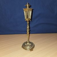 Öllampe Messing antik Kerzenleuchter Laternenform 🕯