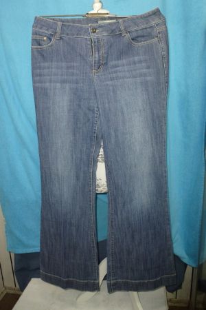 LUDD JEANSHOSE WEITES BEIN RV GR L BUNDWEITE 45 CM NEUWERTIG