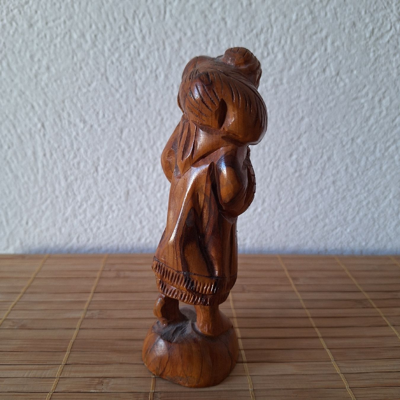 Figuren: Versand möglich. Geschnitzte Figur Holz, Hirt, Schaf – Gebraucht aus Winterthur von Goldpipau 3