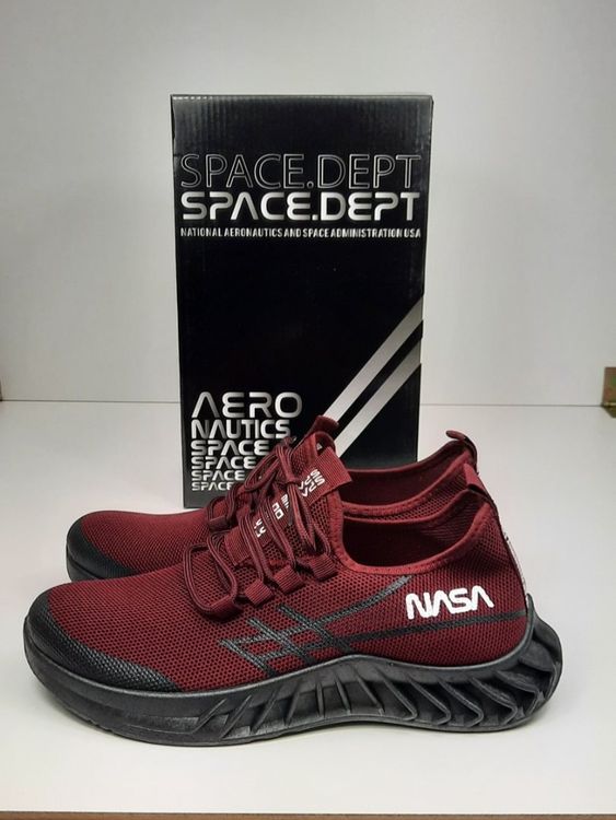 NASA Slip on Sneaker Beyond the Rainbow bordeaux Gr. 40 (Neu und ...