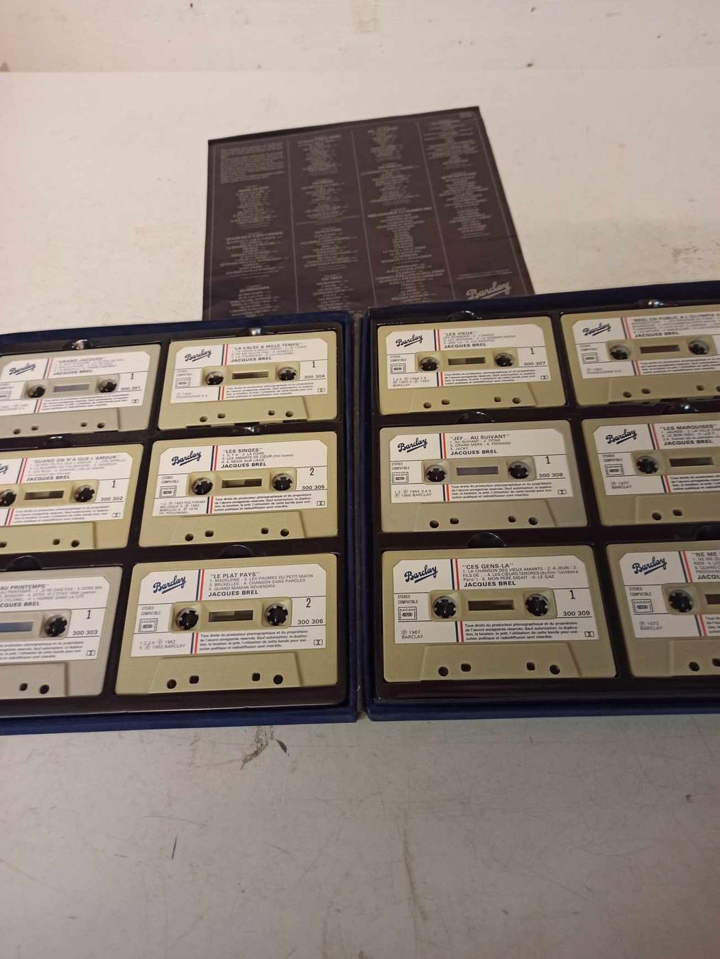 Musicassette: Ensemble de cassettes audio – Usato da La Chaux-de-Fonds venduto da Emmaus2300CDF 2