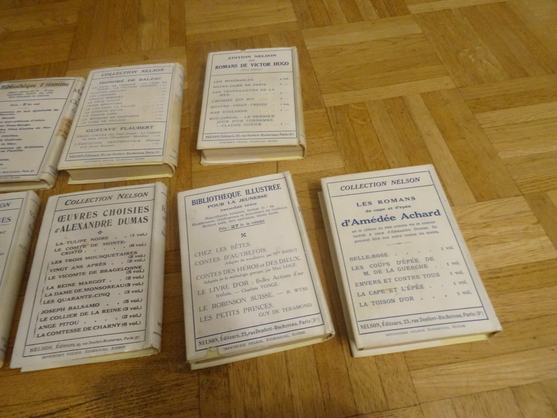 Bücher: Lot 9 livres , édition Nelson, – Gebraucht aus Olten von pechsisa1 4