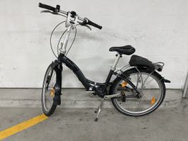 Klappvelo Dahon Glide schwarz guter gebrauchter Zustand