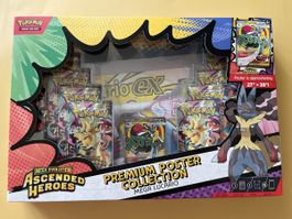 Pokémon Ascended Heroes Mega Lucario Poster Collection  Engl