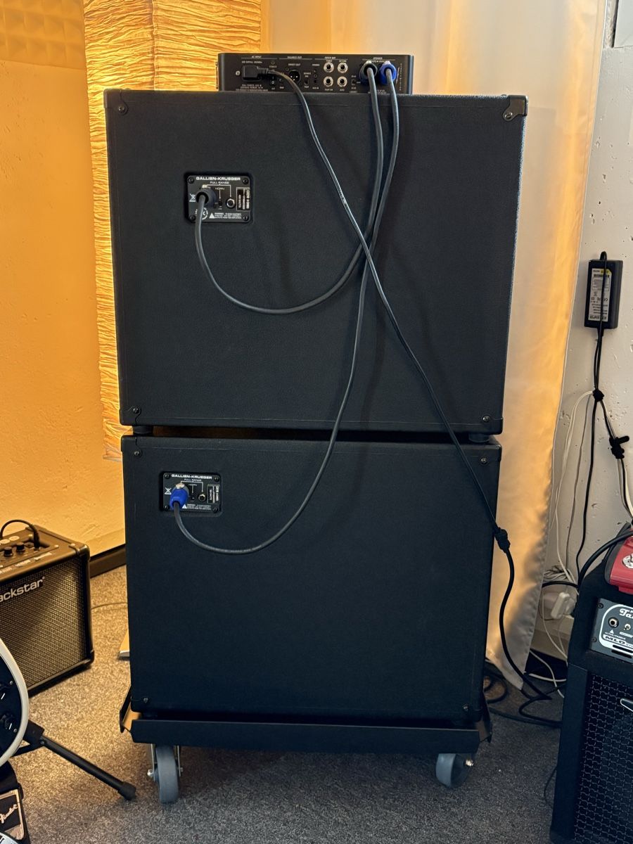 Strumenti musicali: Ampli basse GK Legacy 500 avec 2 cabinets – Usato da Cormondrèche venduto da Mr.Douny 2