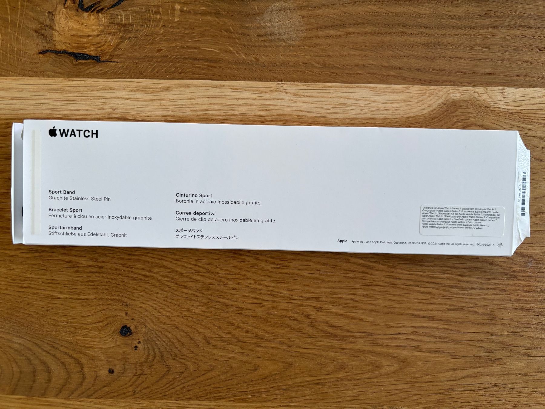 Apple Bracelets: Apple Watch Sport Armband Graphit neu – Neuf avec emballage d'origine à Regensdorf par nin_9d8s 1