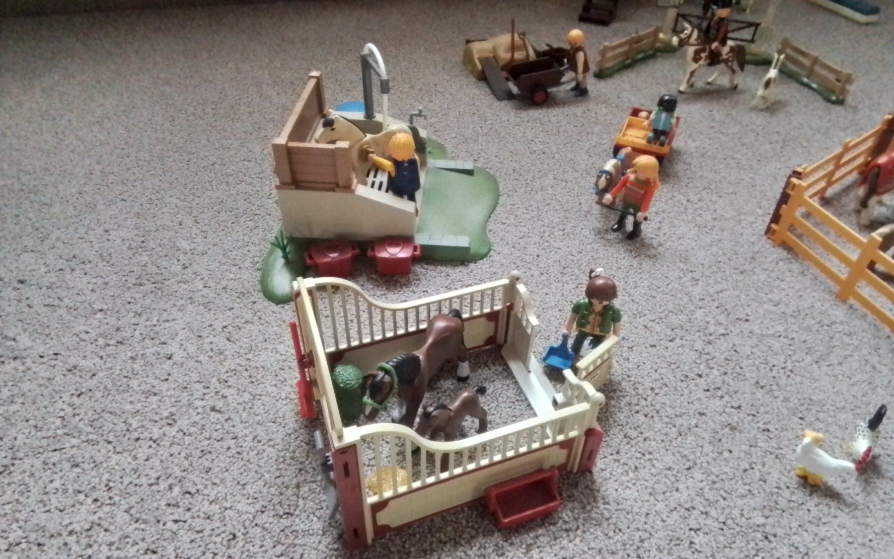 Playmobil Spielzeuge: Playmobil Pferdereitplatz – Gebraucht aus Au SG von beanpasa 1