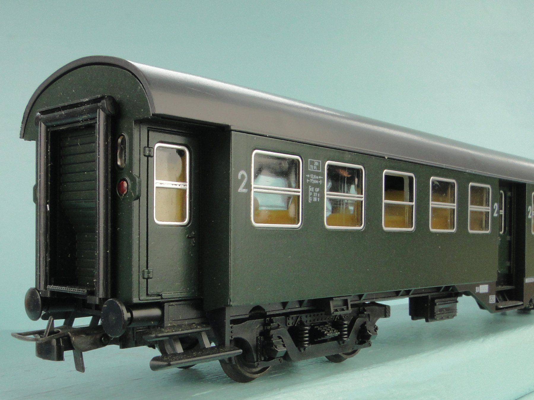 Roco Modellini di ferrovie: Roco 4251 2 Kl. Umbauwagen, NEU – Usato da Bülach venduto da cann11 5