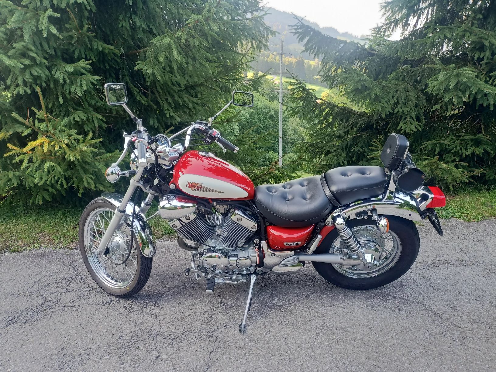 Yamaha Chopper: Yamaha Virago XV535, 6000km, 25kW – Gebraucht aus Hergiswil NW von WeZ3_ 1
