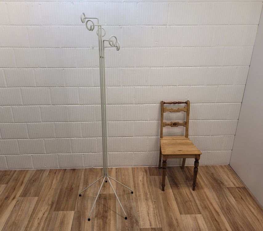 Vintage Eisen Garderobe Kleiderständer Standgarderobe 1960 | Kaufen Auf