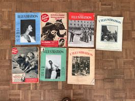 Schweizer Illustrierte und Illustration aus den 40ern und 50