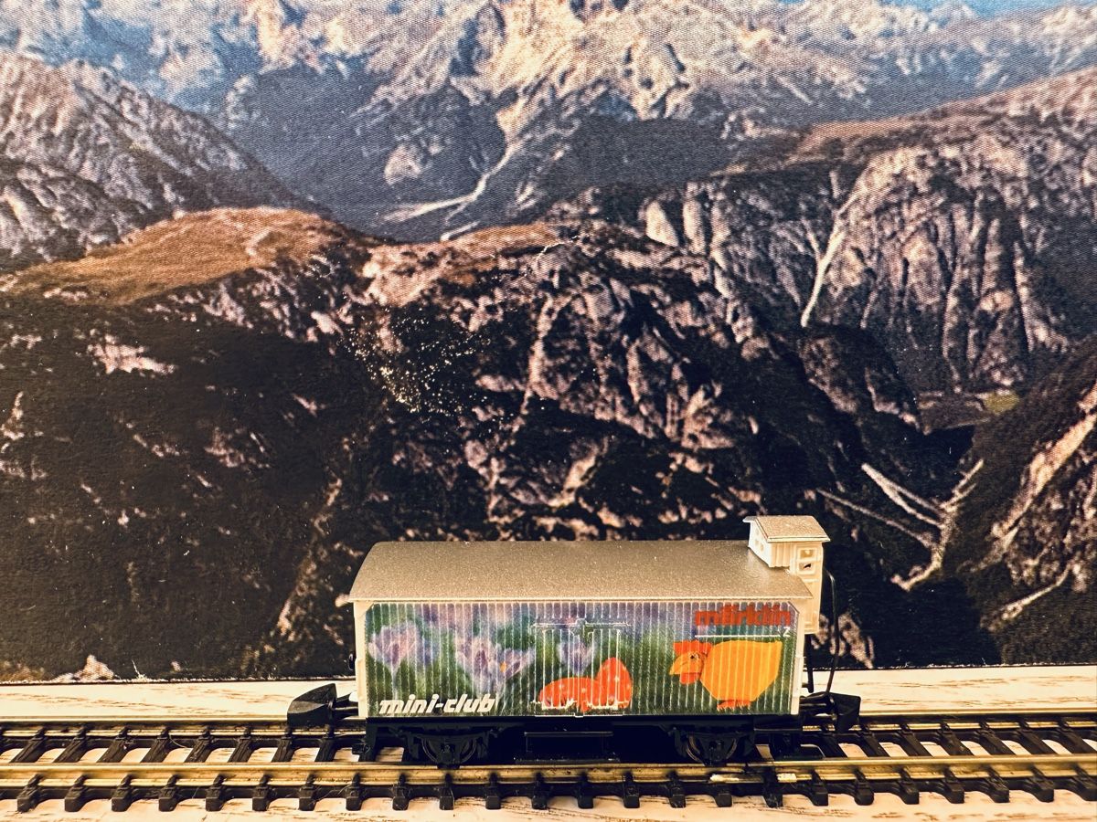 Märklin Modellini di ferrovie: Märklin 00813-2 Osterwagen 2003 – Usato da Lupsingen venduto da New-Haven 1