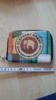 K.. R) Upcycling Bag Portmonee Elefant Portemonnaie