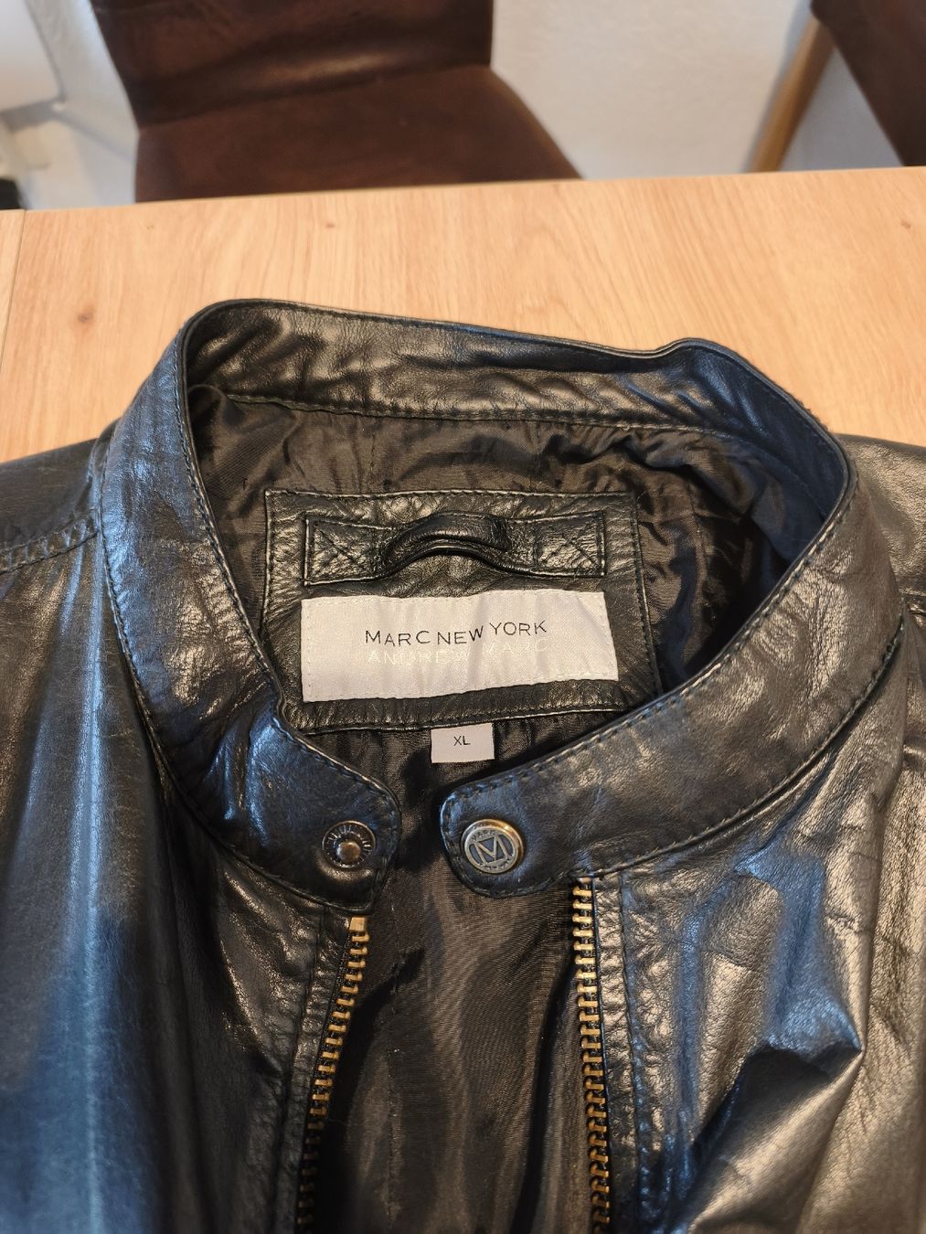 Jacken: Lederjacke schwarz – Gebraucht aus Madiswil von Trayann 1