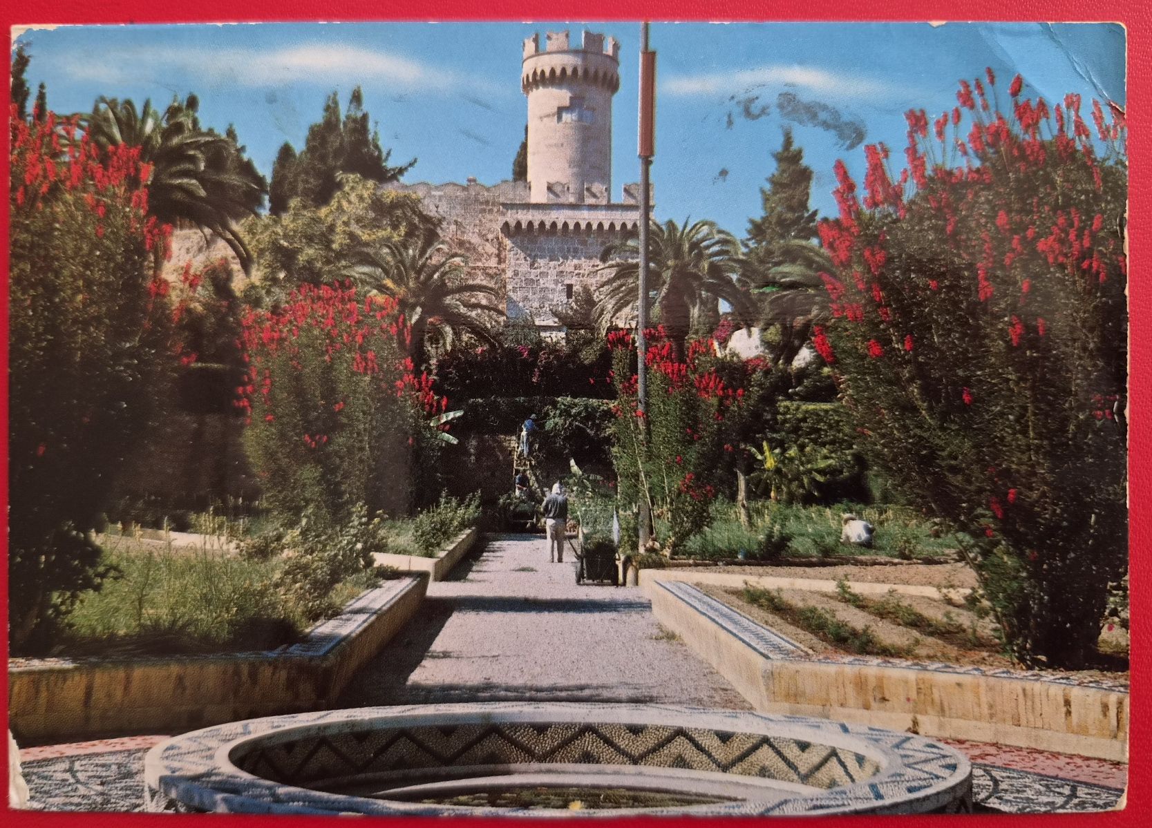 Cartoline postali: Rhodos Blumengarten 1975 – Usato da Melchnau venduto da Arthurius
