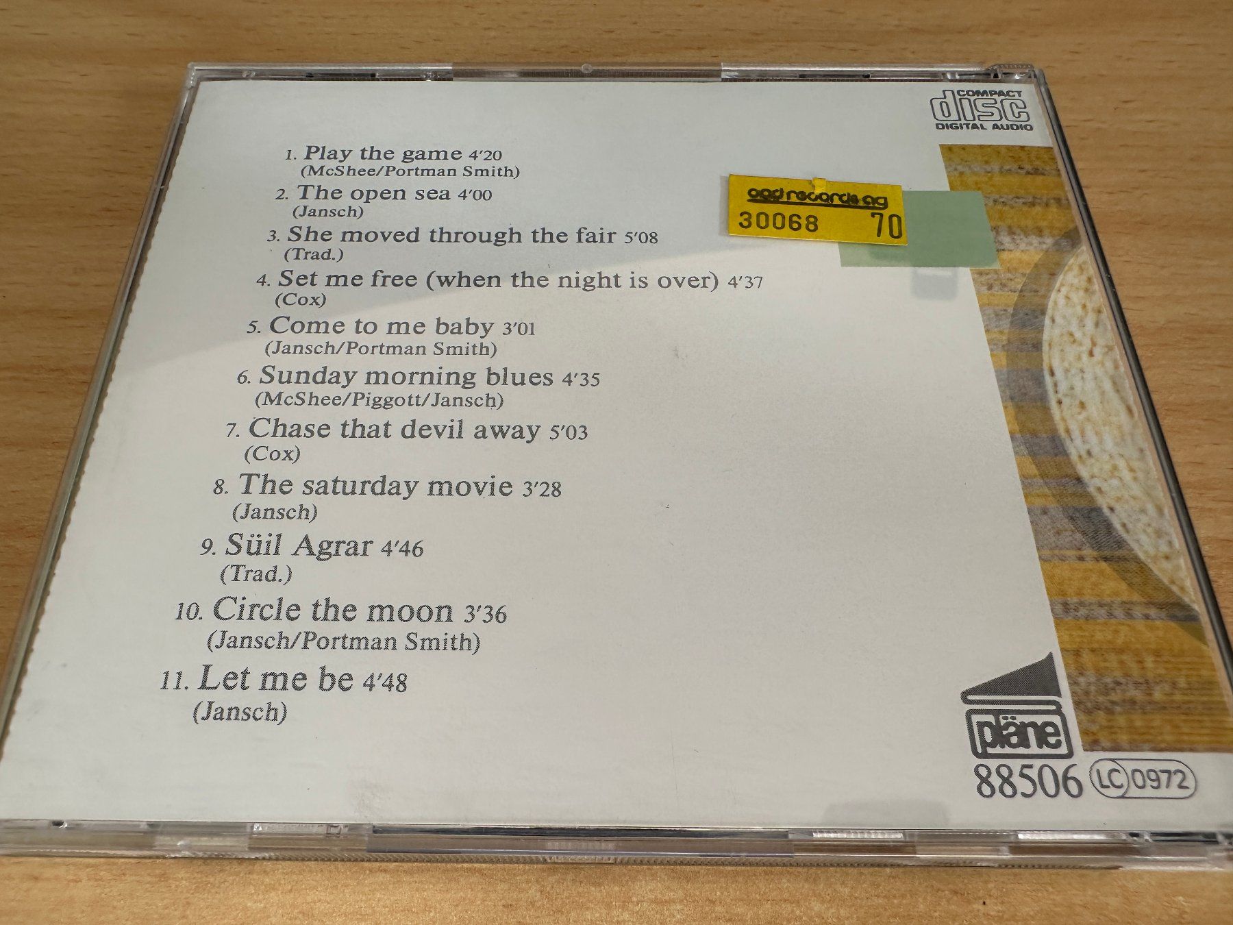 CD: Pentangle – In The Round – Usato da Rikon im Tösstal venduto da Alpenmutz 1