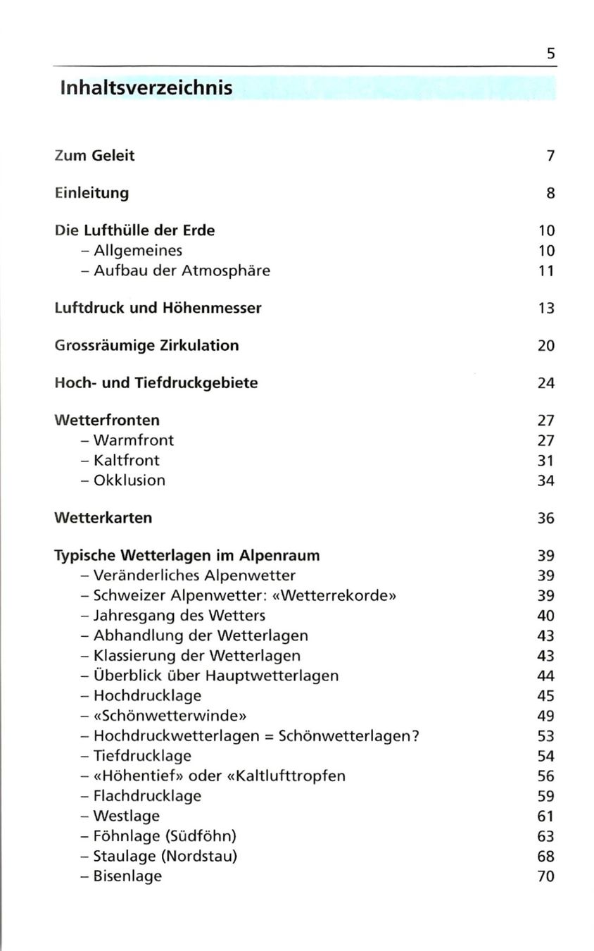 Libri: Handbuch SAC Wetterkunde – Nuovo (secondo la descrizione) da Lenk im Simmental venduto da Ruedauph 2