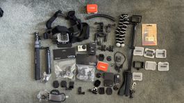 Go Pro Hero 3 mit umfangreichem Zubehör