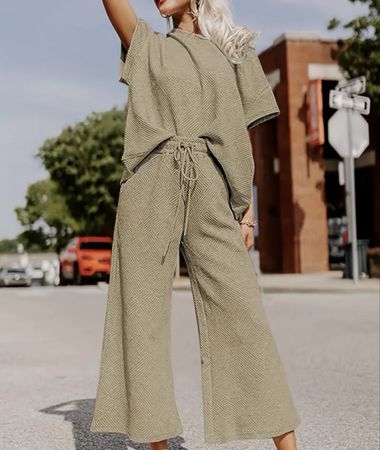 Damen Set, Khaki-Beige, Gr. L– Neuwertig!