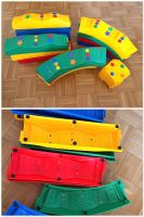 Balanciert Set 8 gebogene Balken, 8 gerade Balken Mehrere G