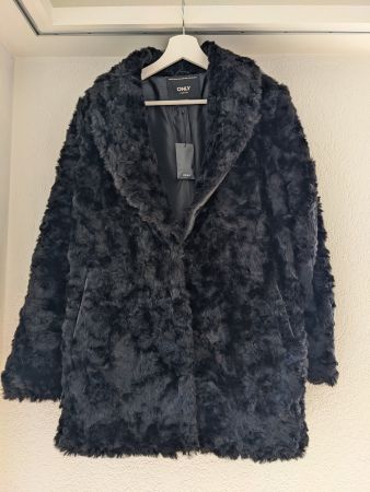 Only Mantel Kunstfell Gr. M - neu mit Etikett