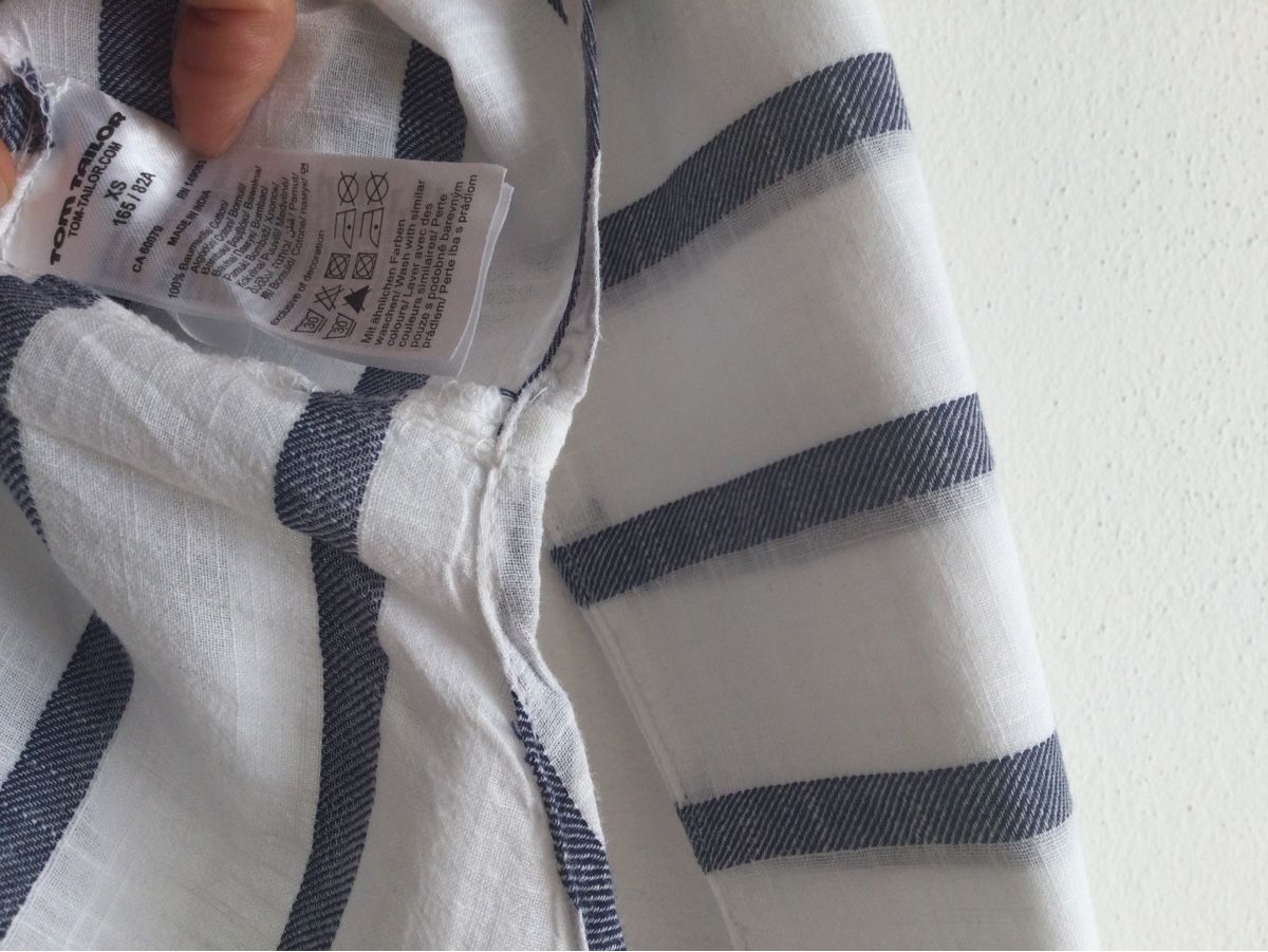 Tom Tailor Camicie: Hemd XS TOM TAYLOR Baumwolle – Usato da Zürich venduto da Janakpur 3