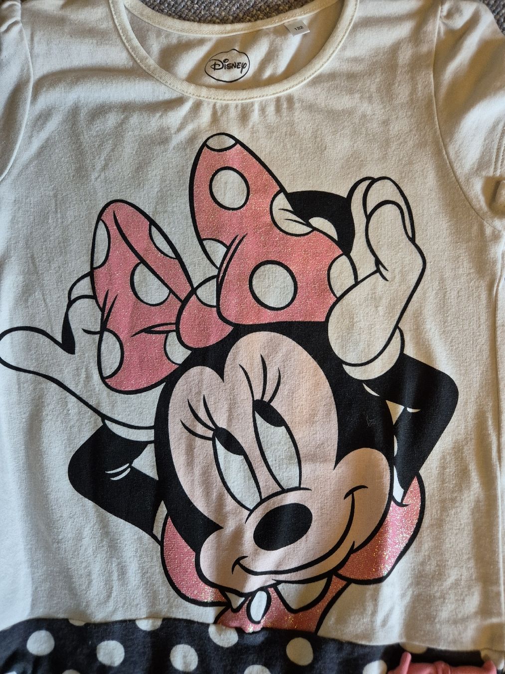 Lotti & Set di vestiti: Süsses Mädchen Kleider Set mit Minnie Mouse, Gr. 122! – Usato da Grindelwald venduto da Sala33 2