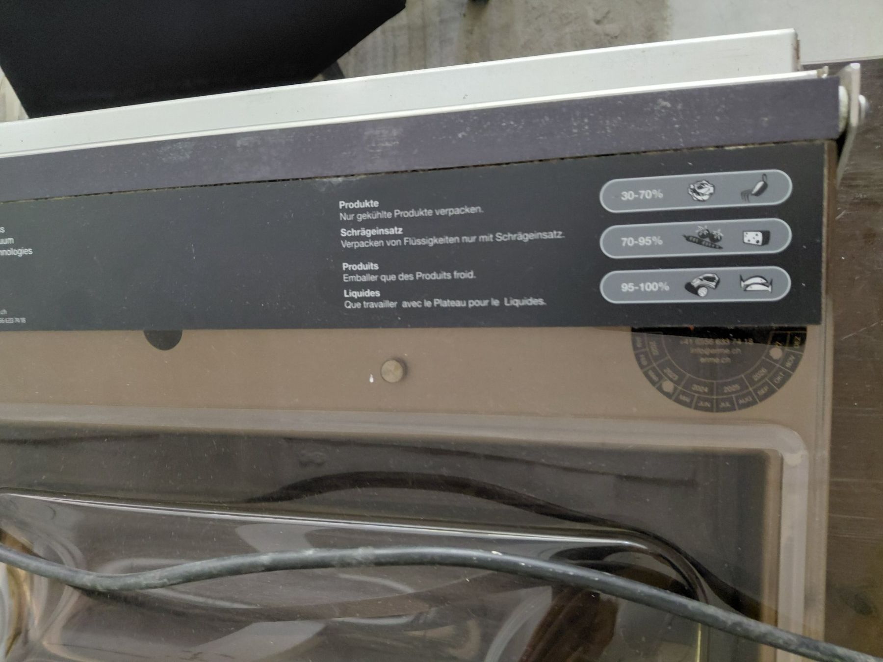 Elettrodomestici da cucina: Vakummaschine Erme – Usato da Gossau SG venduto da Zelte 5