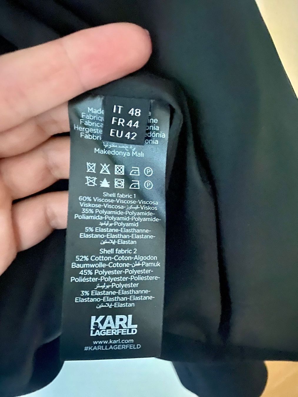 Karl Lagerfeld Giacche: K Lagerfeld Blazer GR 40 – Usato da Langnau am Albis venduto da Judithsebi 5