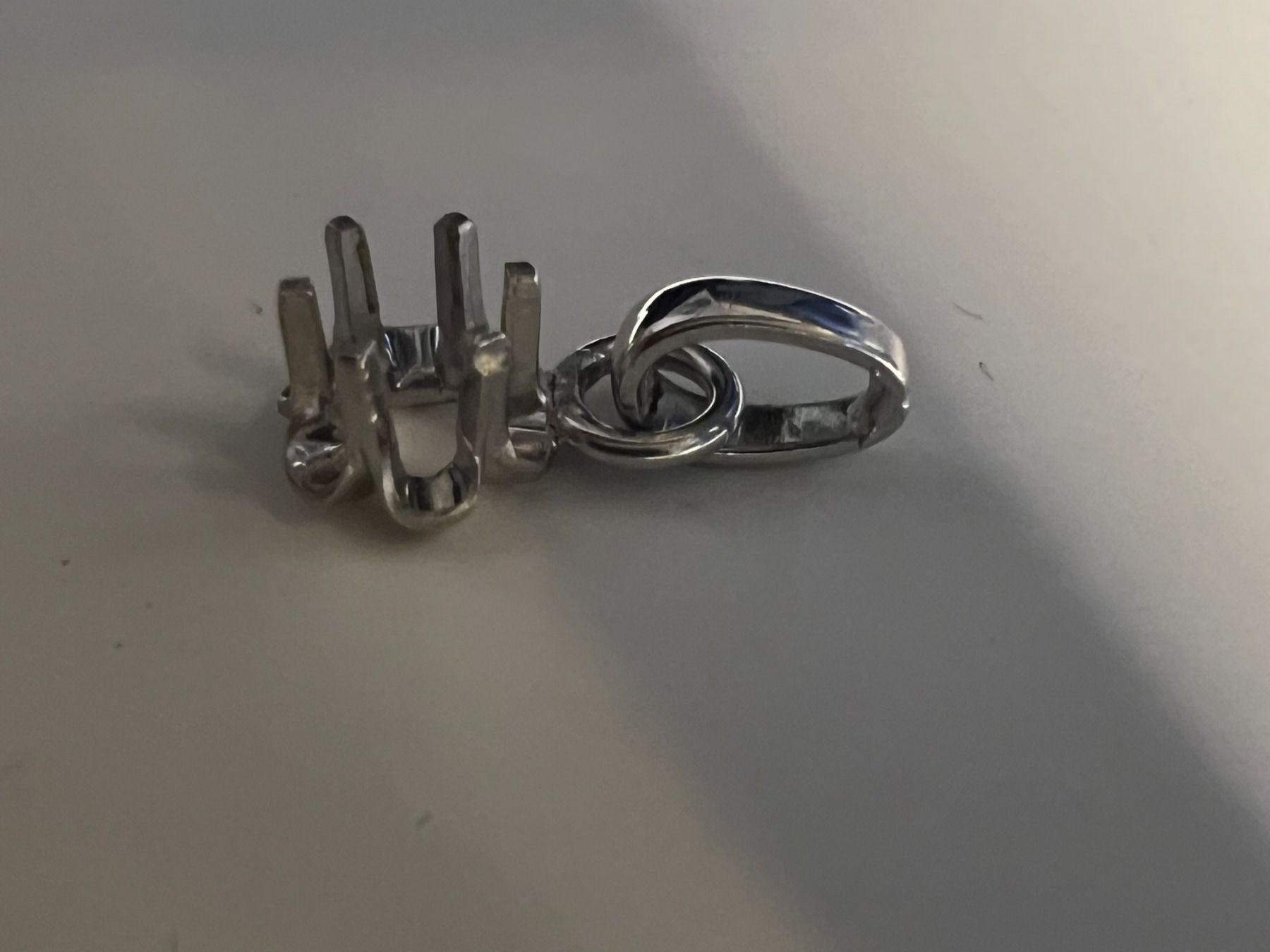 Ciondoli: Anhänger Rohling 925 Silber – Nuovo e nell'imballaggio originale da Alpnach Dorf venduto da MiKoMarkt 2