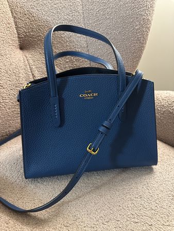 Coach CHARLIE Leather Handbag / Crossbody bag