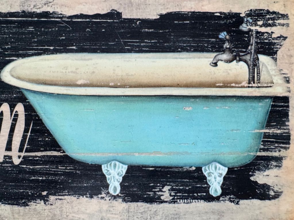 Ecriteaux: Schild - Wash Room - Badewanne - Badezimmer - waschen – Neuf (Voir description) à Zürich par Alot16 3