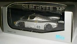 Sauber Mercedes C9 Rennwagen 1989 Max Models Mst.1:43 in OVP