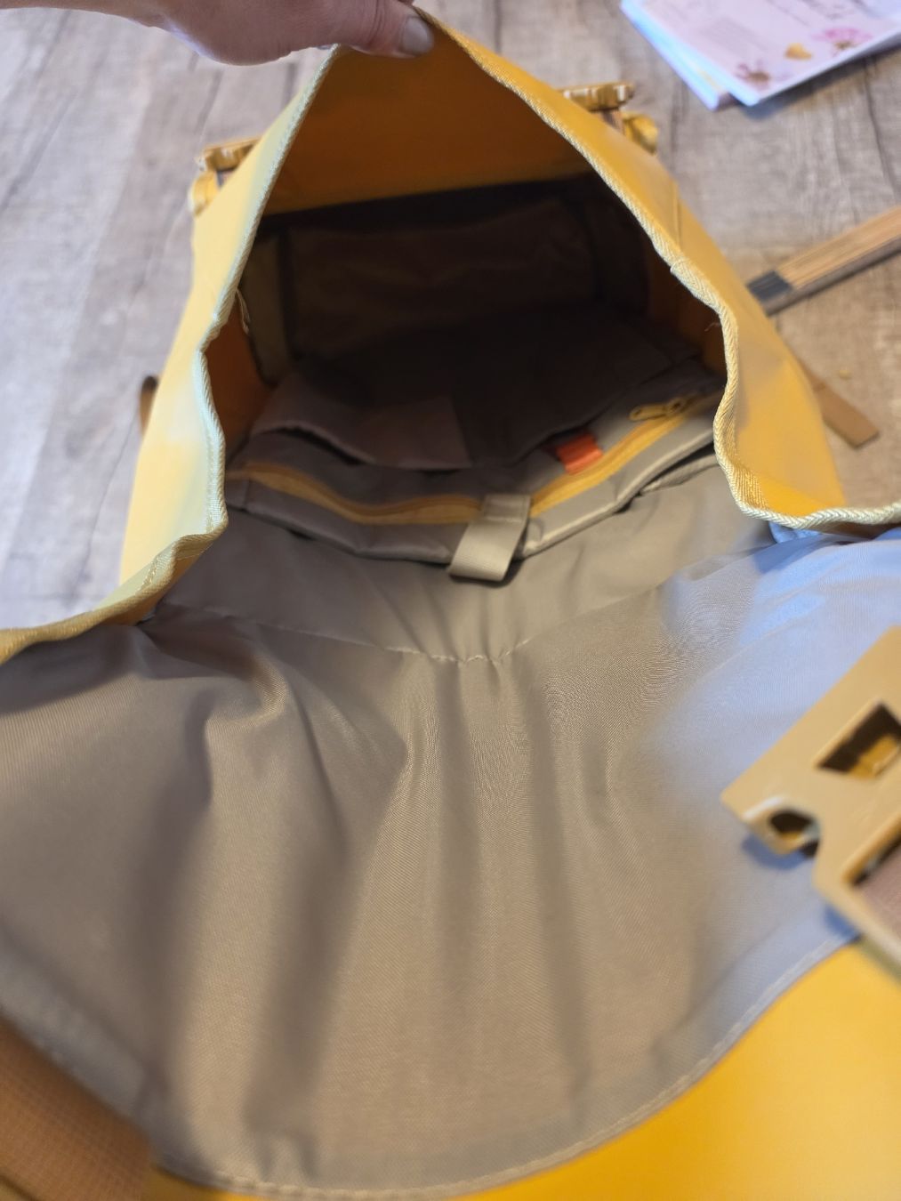 Zaini: Vaude Rucksack, gelb – Usato da Montlingen venduto da Eifach_nur_Bellinda 2