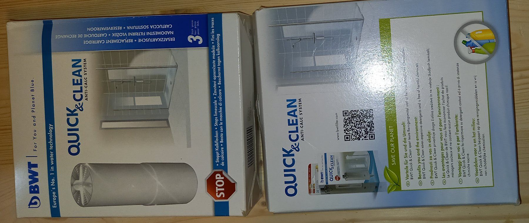 Installations sanitaires: Quick & Clean Antikalk-Filtersystem   3 Filterkartuschen NEU – D'occasion à Matten b. Interl par Tbsound 2