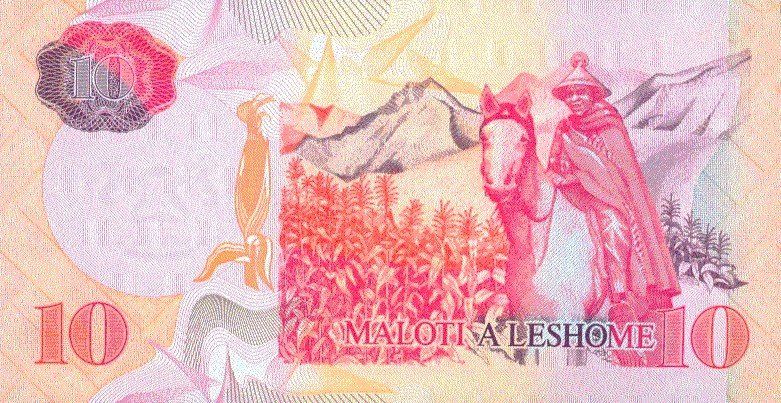 Banconote: Lesotho 10 Maloti 2006 P-15d UNC – Nuovo (secondo la descrizione) da Schliern b. Köniz venduto da pizzitaxi 1