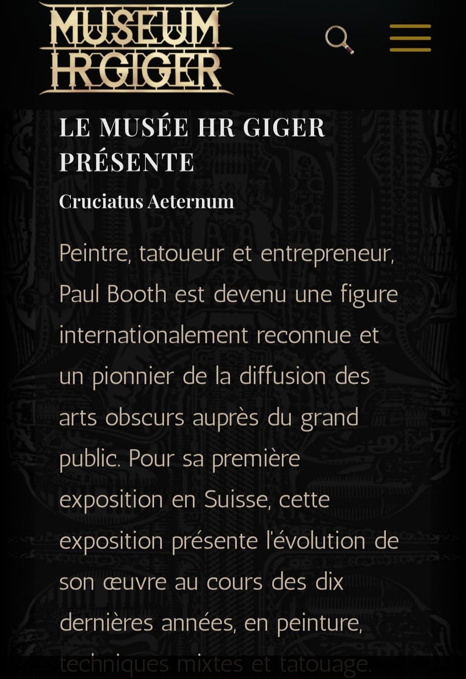 Dipinti: Tattoo Master/ Paul Booth/ Tableau original/H.R.Giger Museum – Nuovo (secondo la descrizione) da Avry-sur-Matran venduto da dav_nm5p 8