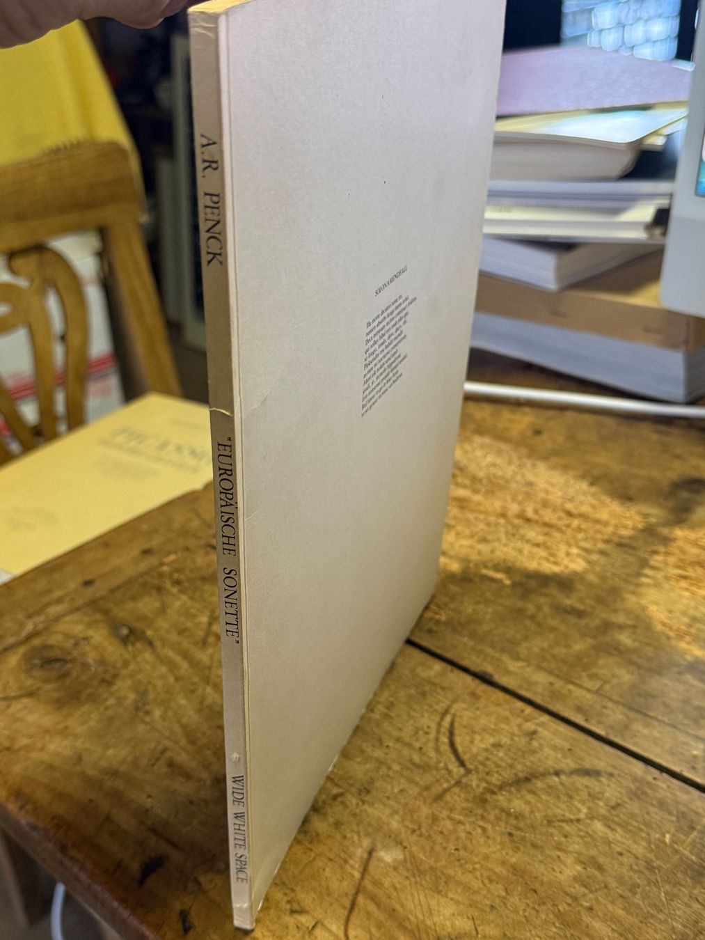 Bücher: A.R. PENCK Europäische Sonette – Gebraucht aus Bern von Jwpm66