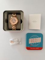 Fossil BQ3651 Automatik-Skelettuhr Roségold mit OVP &Zubehor