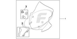 Honda SH125 (09-12) Windschild wie neu!
